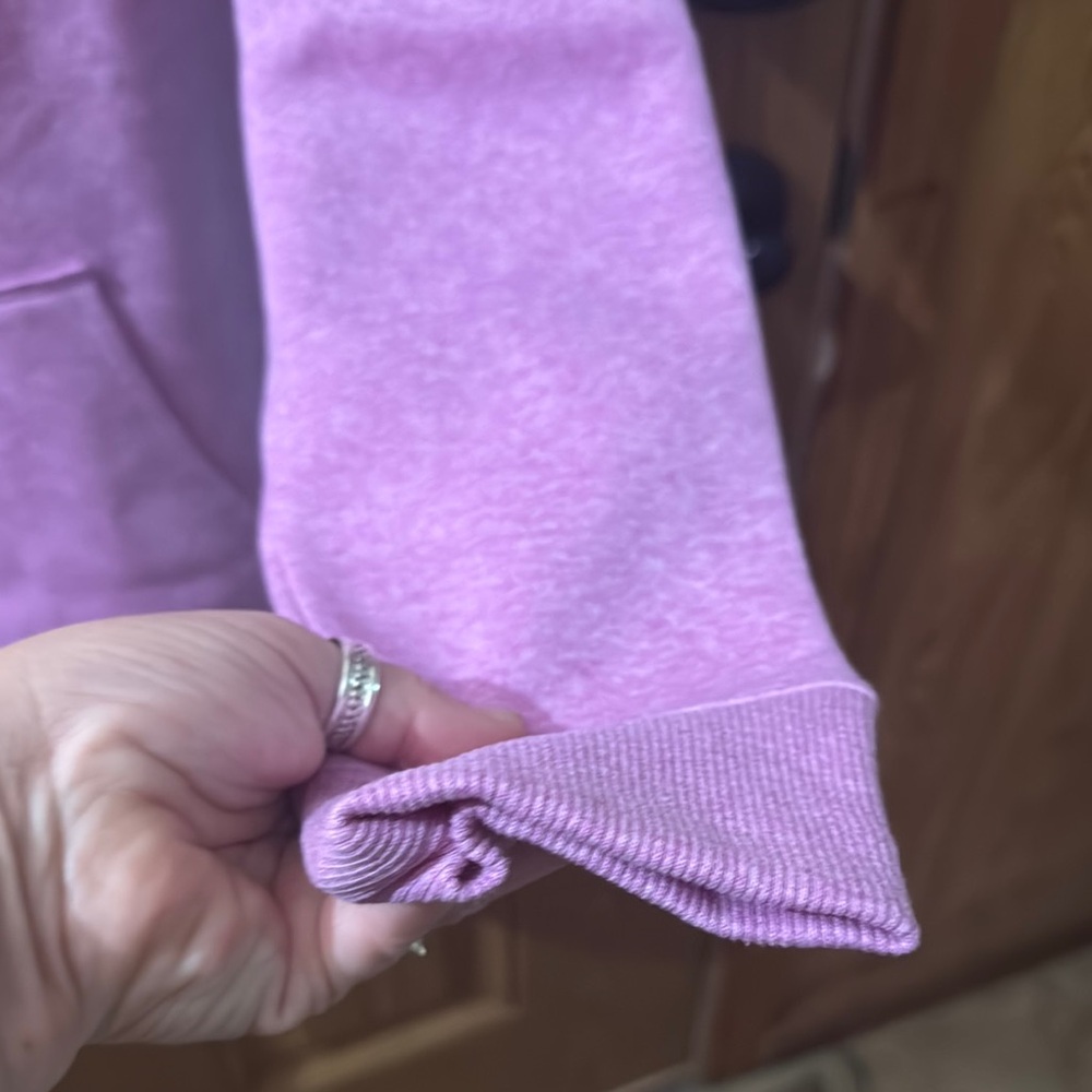 Under Armour Light Pink Hoodie with Logo Never worn - Picture 5 of 7